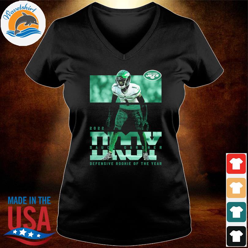 Sauce Gardner New York Jets Dpoy Defensive Offensive Rookie Of The Year  shirt, hoodie, sweater, long sleeve and tank top