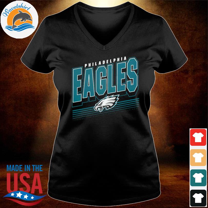 NFL Team Apparel Youth Philadelphia Eagles Showtime Team Color T-Shirt