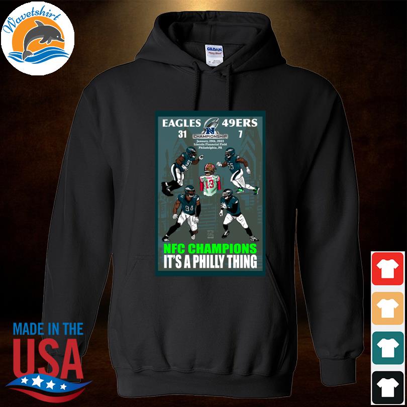 Philadelphia eagles vs. san francisco 49ers 2022 nfc championship game  shirt, hoodie, sweater, long sleeve and tank top