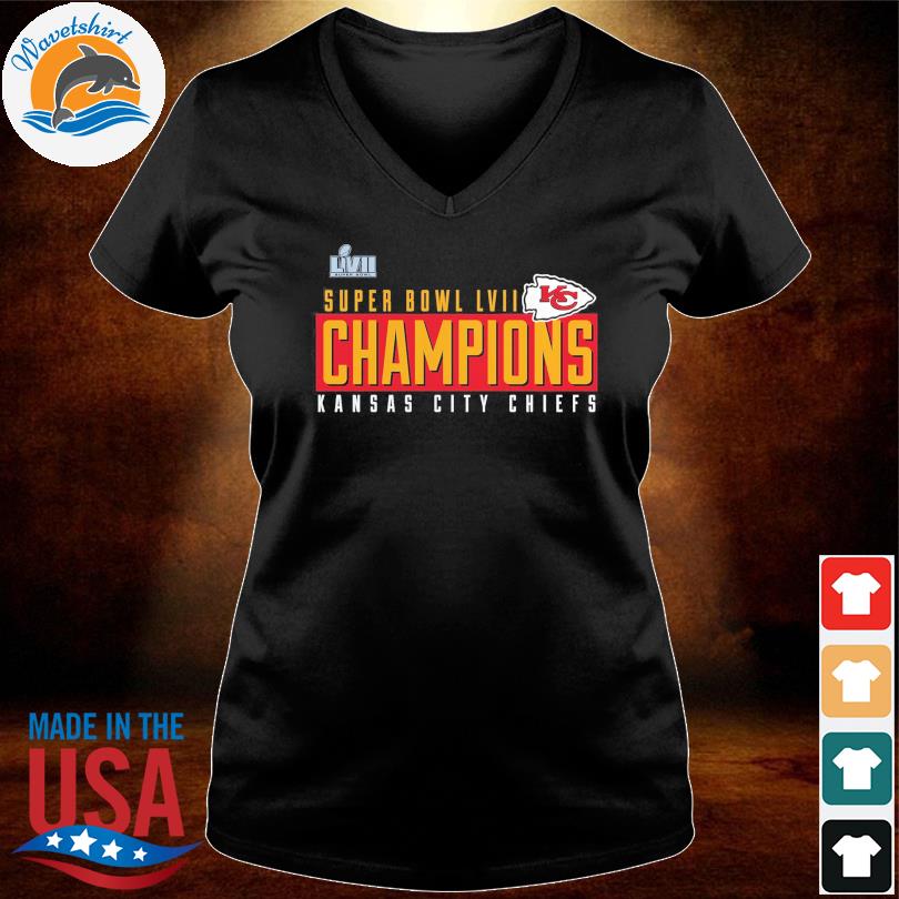 As Is NFL Super Bowl LVII Champions Chiefs Roster T-Shirt 