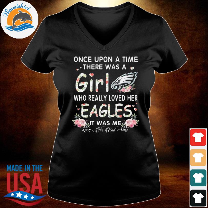 This Girl Loves Her Eagles T-shirt - Shibtee Clothing