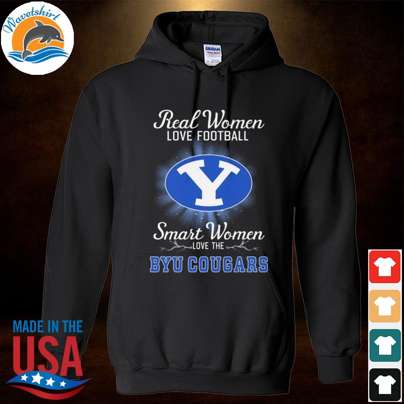 Real women love baseball smart women love the 2023 BYU Cougars s Hoodied