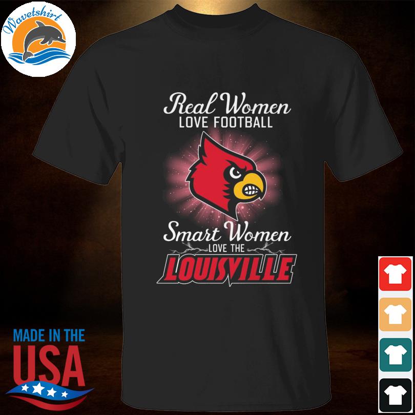 Real women love baseball smart women love the 2023 Louisville Cardinals shirt