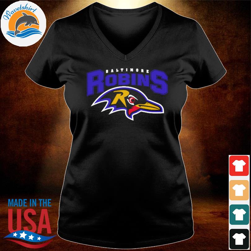 Baltimore robins ravens merchandise nfl parody football shirt, hoodie,  longsleeve tee, sweater