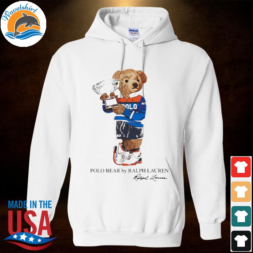 Gluestore australian open polo bear by ralph lauren shirt, hoodie, sweater,  long sleeve and tank top