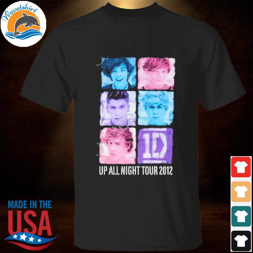 Hsdaily one direction up all night 2012 concert tour new shirt