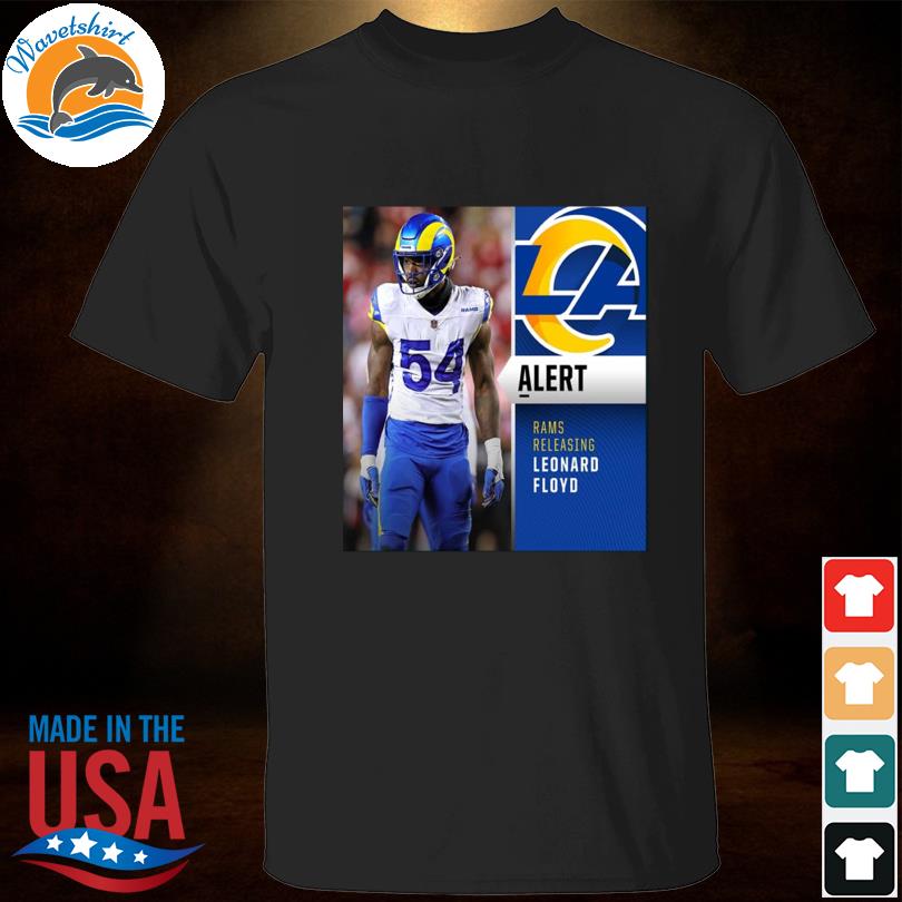 number 54 Los angeles rams releasing lb leonard Floyd vintage logo shirt,  hoodie, longsleeve, sweater