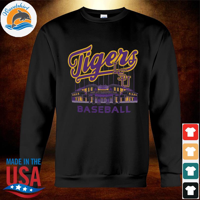 LSU Tigers Alex Box Stadium Baseball T-Shirt - Print your thoughts