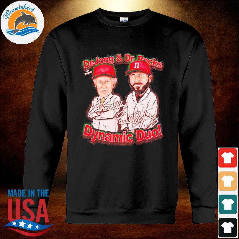 Paul DeJong and Dr. Rocks St. Louis Cartoon shirt, hoodie, sweater, long  sleeve and tank top