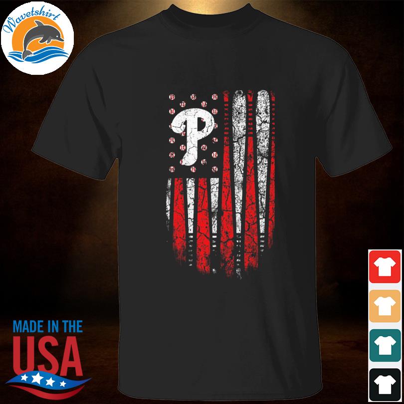 Philadelphia Phillies baseball American flag shirt, hoodie, sweater and  v-neck t-shirt