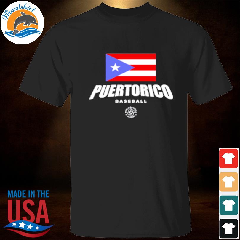 Wavetshirt Puerto rico baseball shirt
