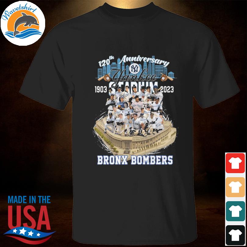 120th Anniversary Yankee 1903 2023 Teams Bronx Bombers T-shirt