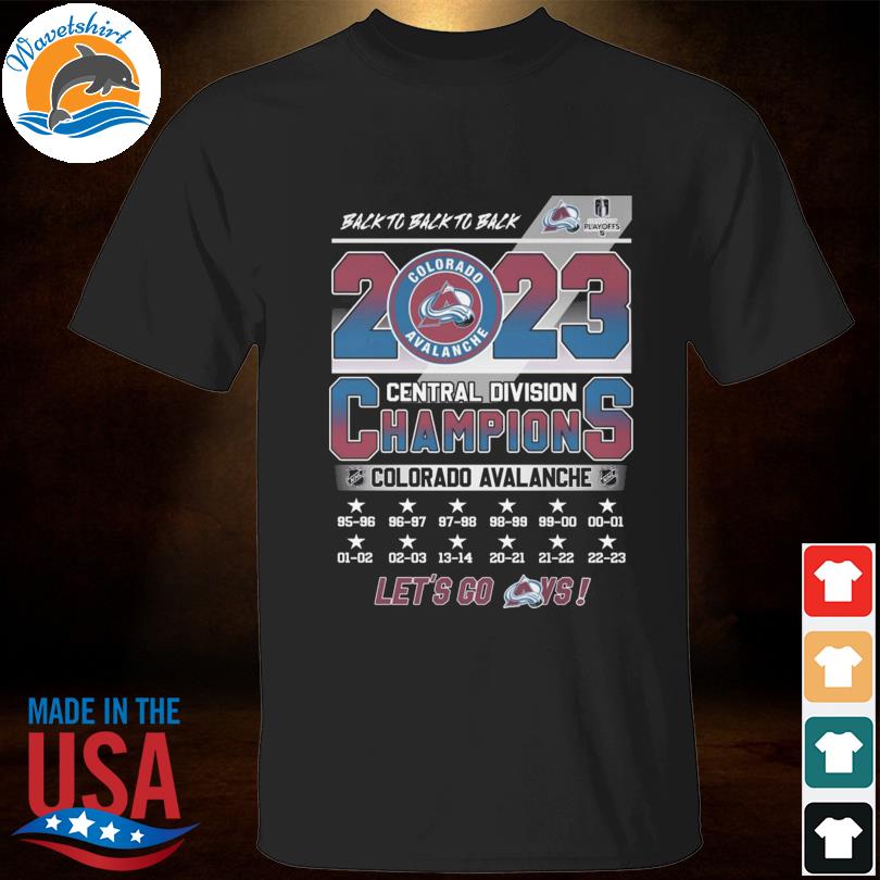 Colorado Avalanche Stanley Cup Playoffs 2022 Division Champions Central  shirt, hoodie, sweater, long sleeve and tank top