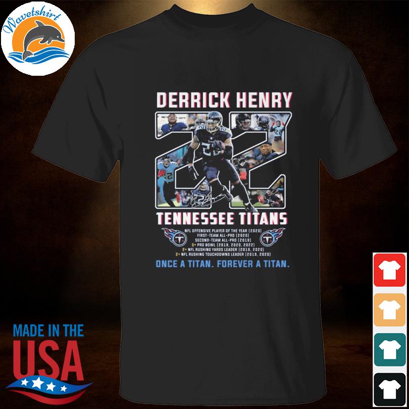 Tennessee Titans Derrick Henry signature 2022 shirt, hoodie, sweater, long  sleeve and tank top