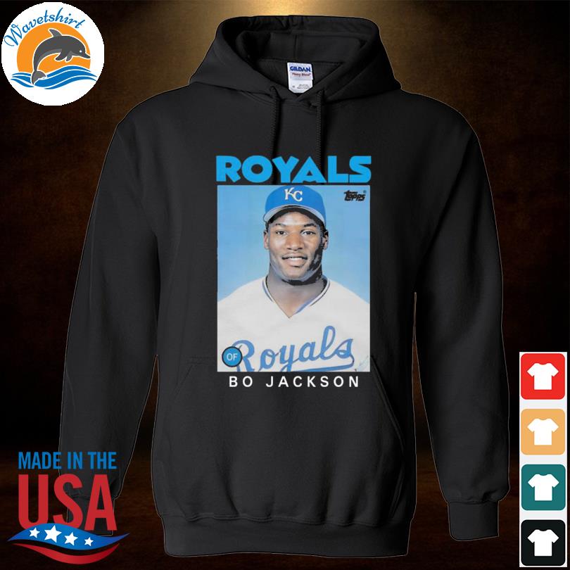Kansas City Royals Topps Bo Jackson Shirt, hoodie, sweater, long sleeve and  tank top