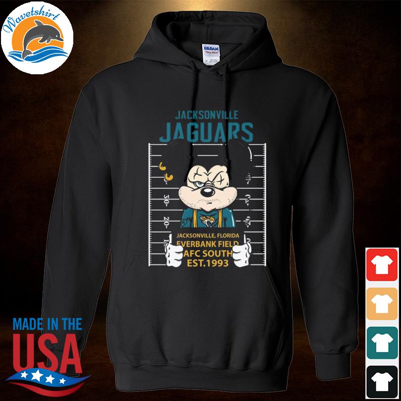 Jacksonville Jaguars Mickey Mouse Jacksonville Florida Everbank Field AFC  South Est 1993 Shirt, hoodie, sweater, long sleeve and tank top