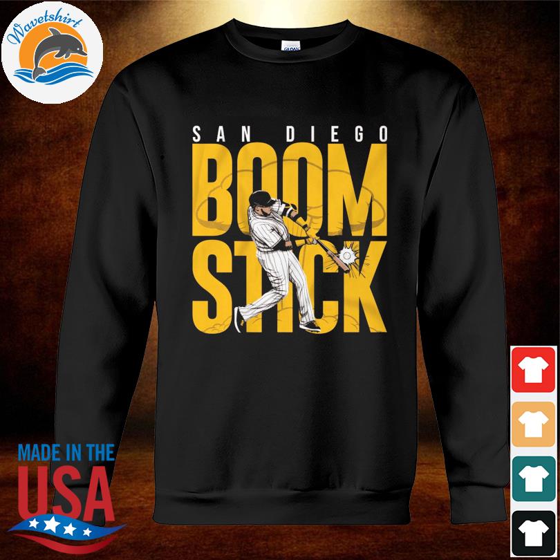 FREE shipping Nelson Cruz San Diego Padres Boom Stick MLB shirt