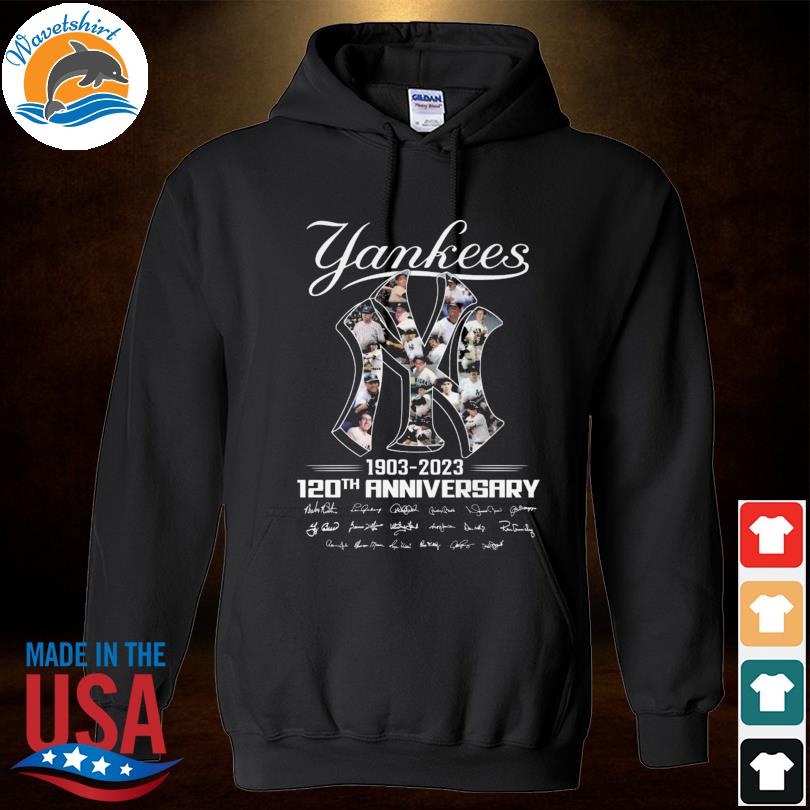 New York Yankees 120th Anniversary 1903 2023 Thank You For The Memories T- Shirt, hoodie, sweater, long sleeve and tank top