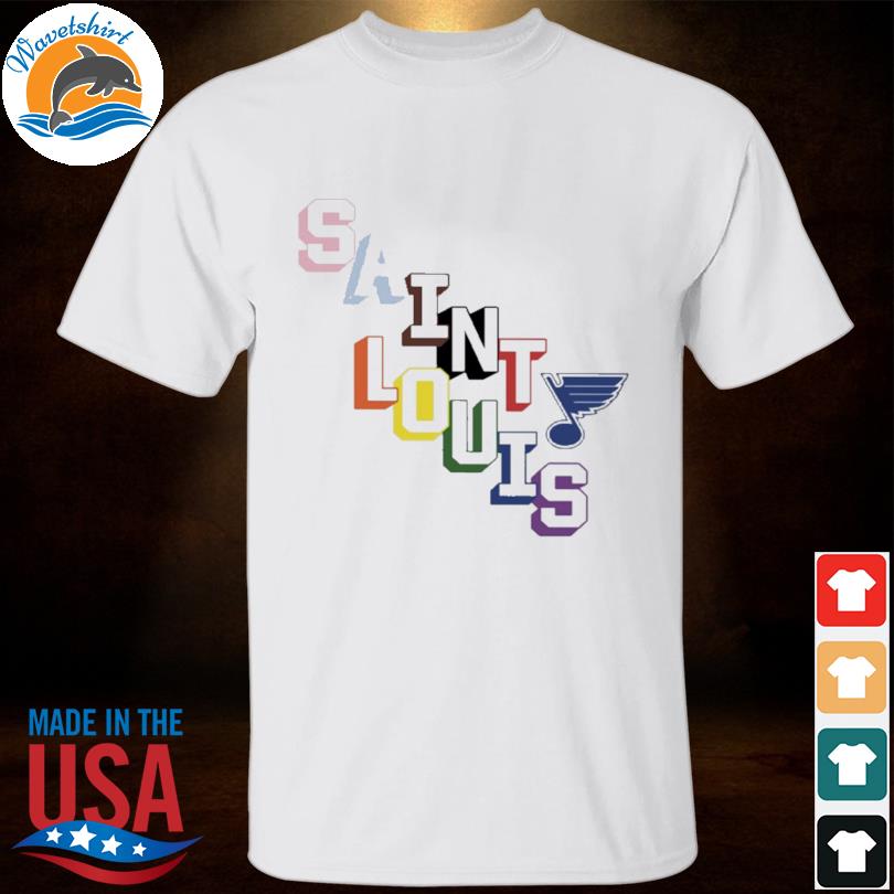 St. Louis Blues LGBT Pride Design T Shirt - Sporty Threads