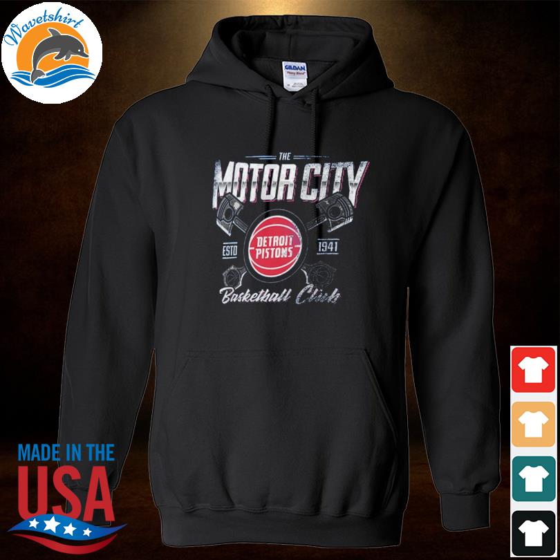 The motor city detroit pistons basketball club s Hoodied