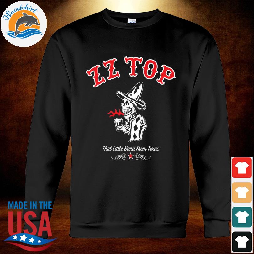 Zz top the little band from Texas skull vintage rock 70s shirt, hoodie,  sweater, long sleeve and tank top