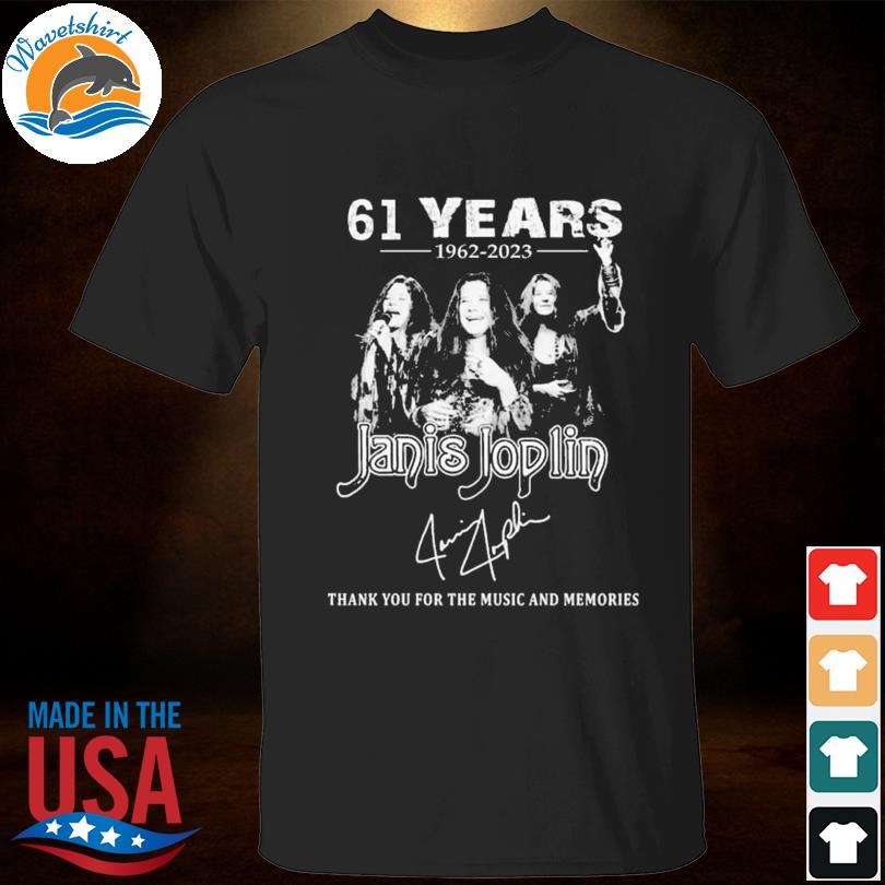 61 years 1962 2023 thank you for the memories signatures shirt