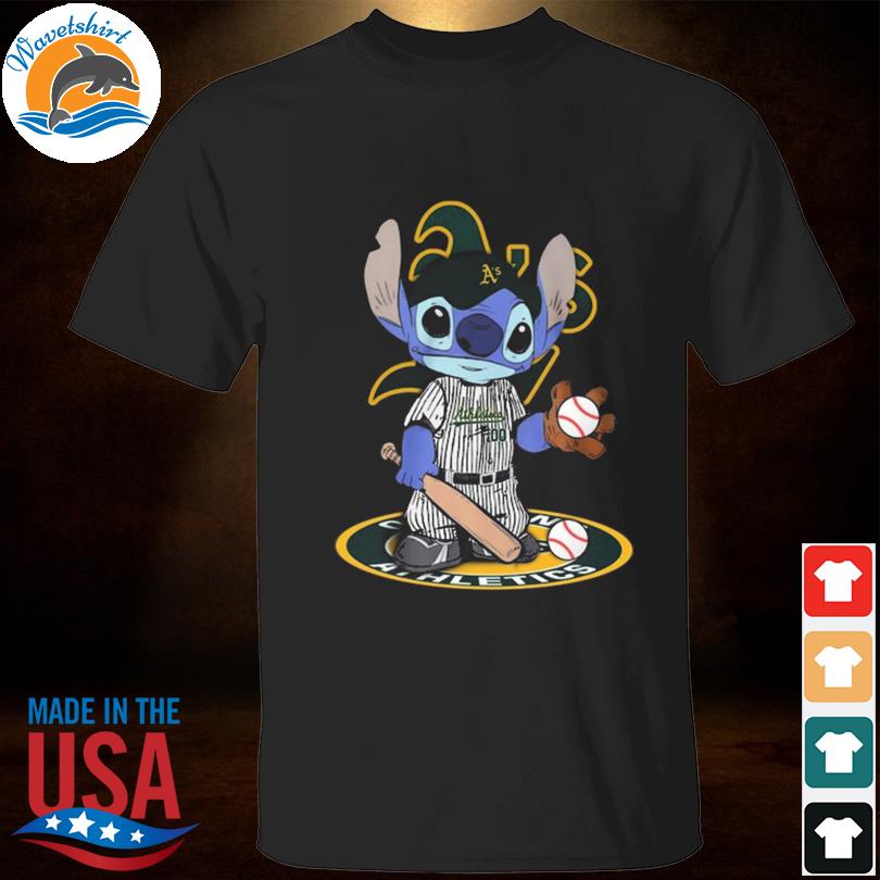 Baby Stitch Oakland Athletics baseball logo 2023 shirt