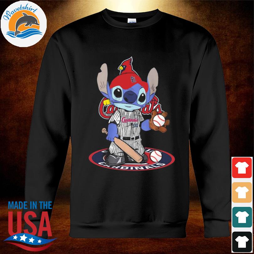 Baby Stitch St Louis Cardinals Baseball Logo 2023 Shirt