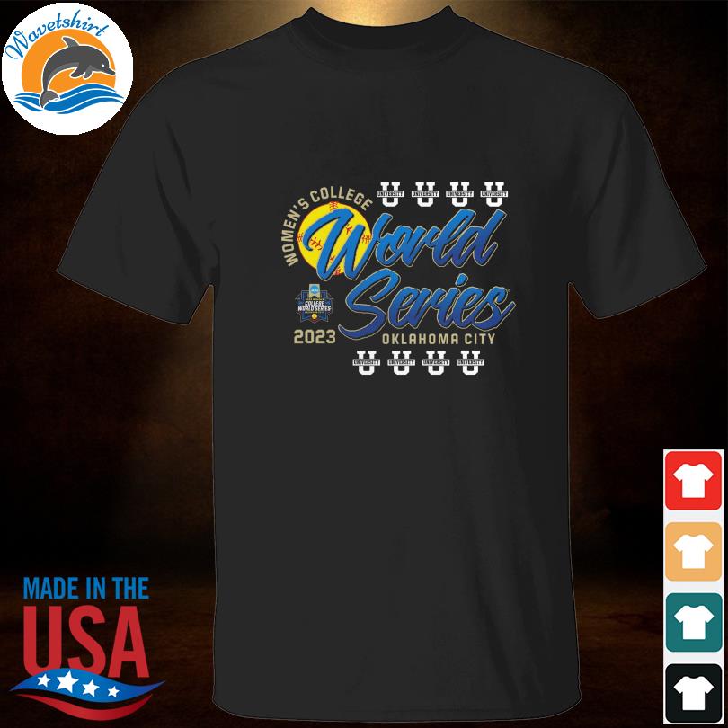 Black 2023 Women's Softball College World Series Group T-Shirt