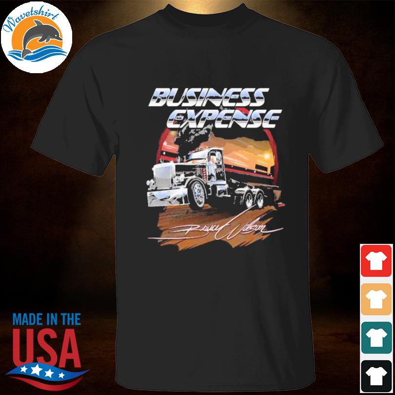 Business expense signature shirt