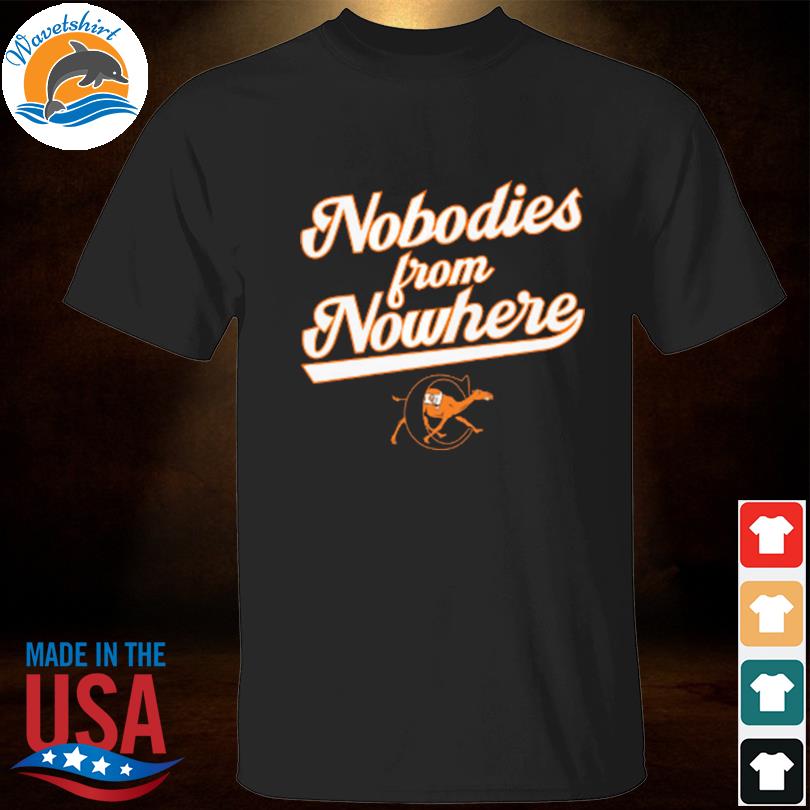Campbell baseball nobodies from nowhere shirt