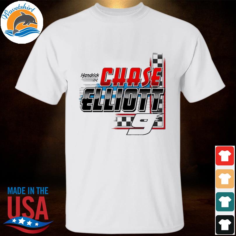 Chase Elliott Hendrick Motorsports Team Collection Ash LLumar Finish Line T-Shirt