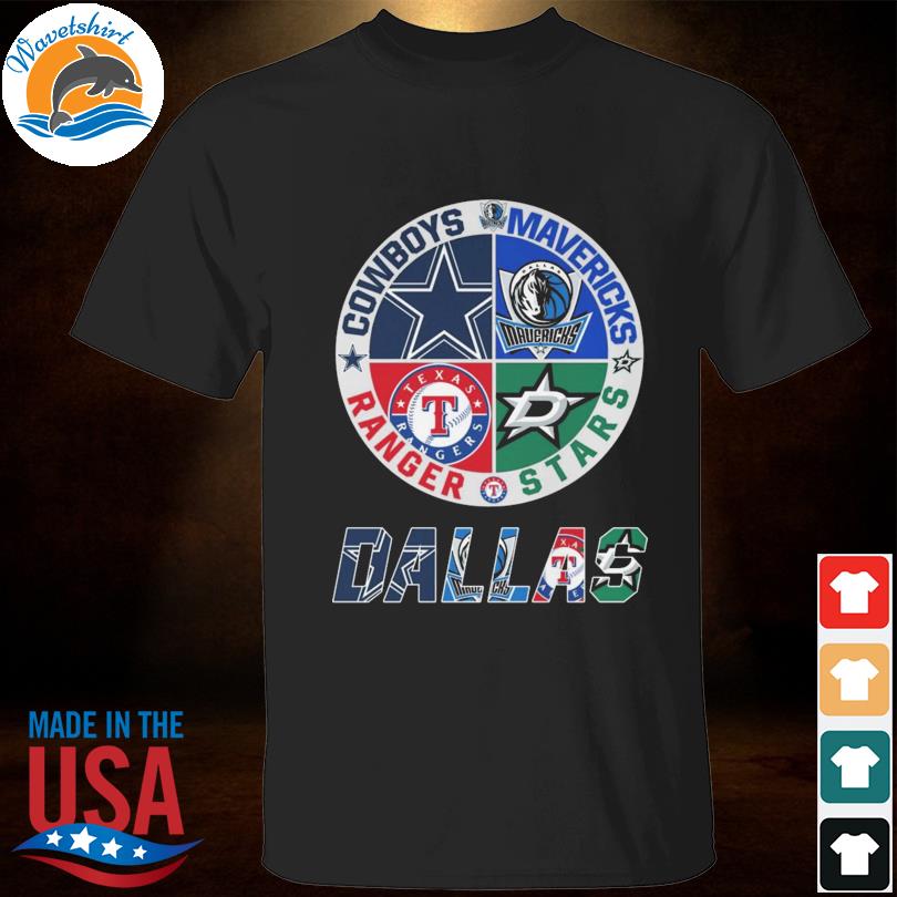 Dallas Cowboys Dallas Mavericks Texas Rangers Dallas Stars 2023 shirt