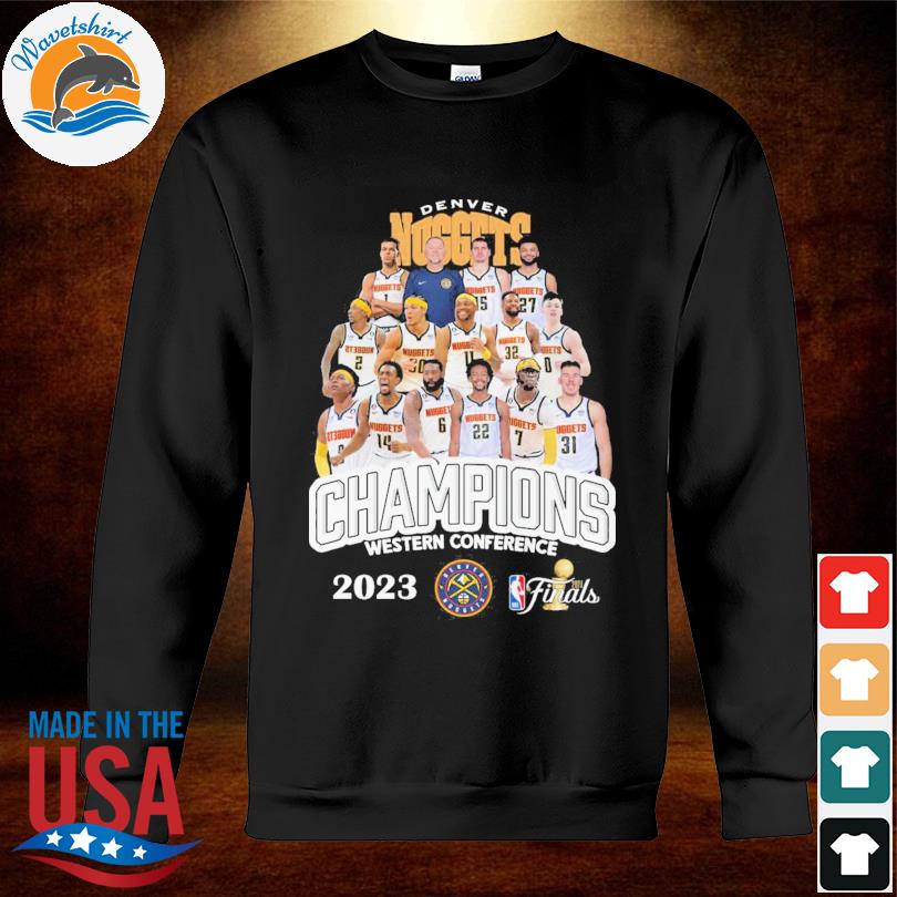 Denver Nuggets And Los Angeles Lakers 2023 Western Finals Championship Shirt,  hoodie, sweater, long sleeve and tank top