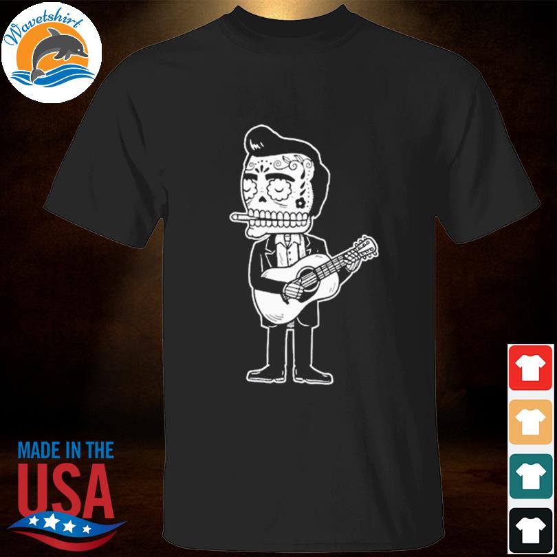 Johnny Cash Sugar Skull Shirt