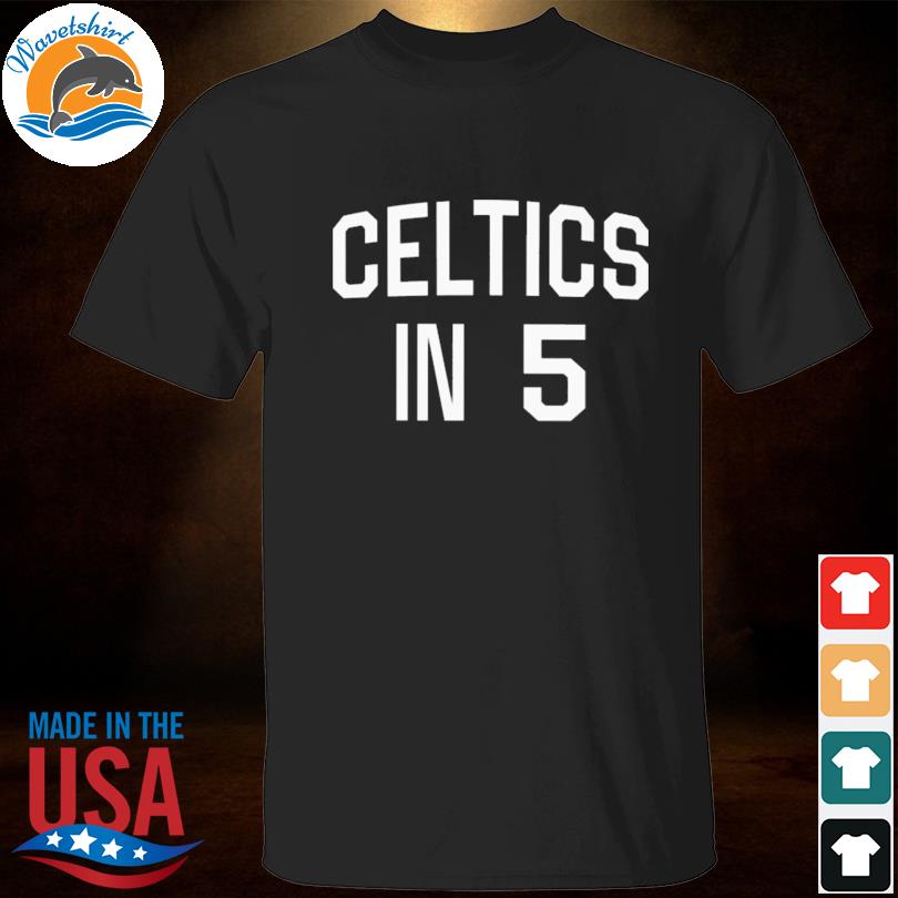 Kevin Garnett Celtics in 5 shirt