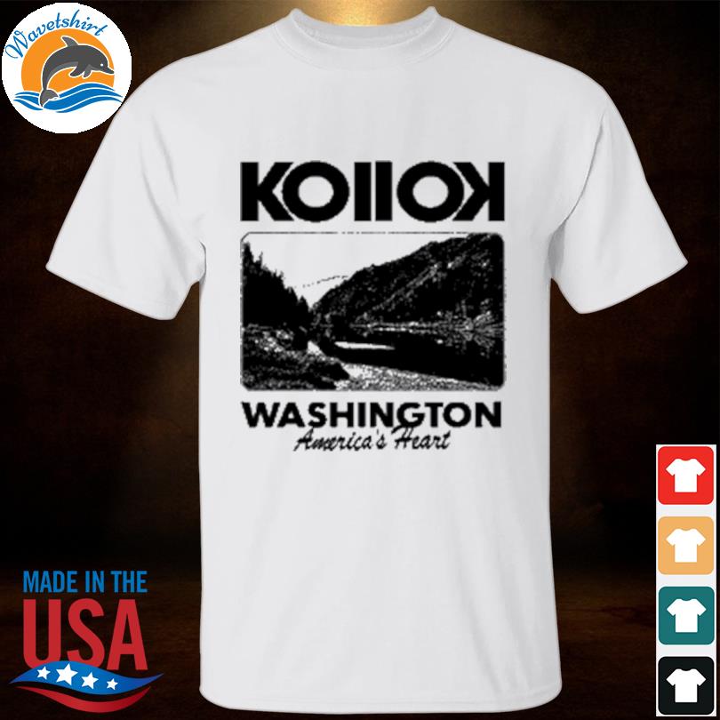 Kollok Washington america's heart 2023 shirt
