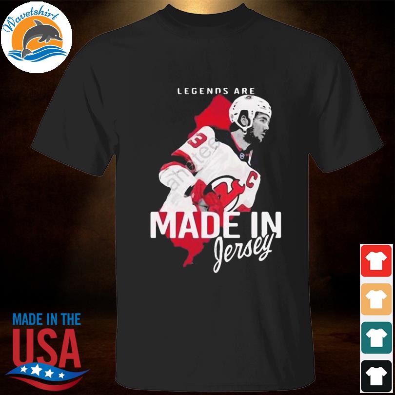 Legends are made in jersey 2023 shirt