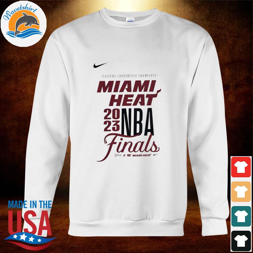 Unisex Miami Heat Nike White 2023 NBA Finals T-Shirt