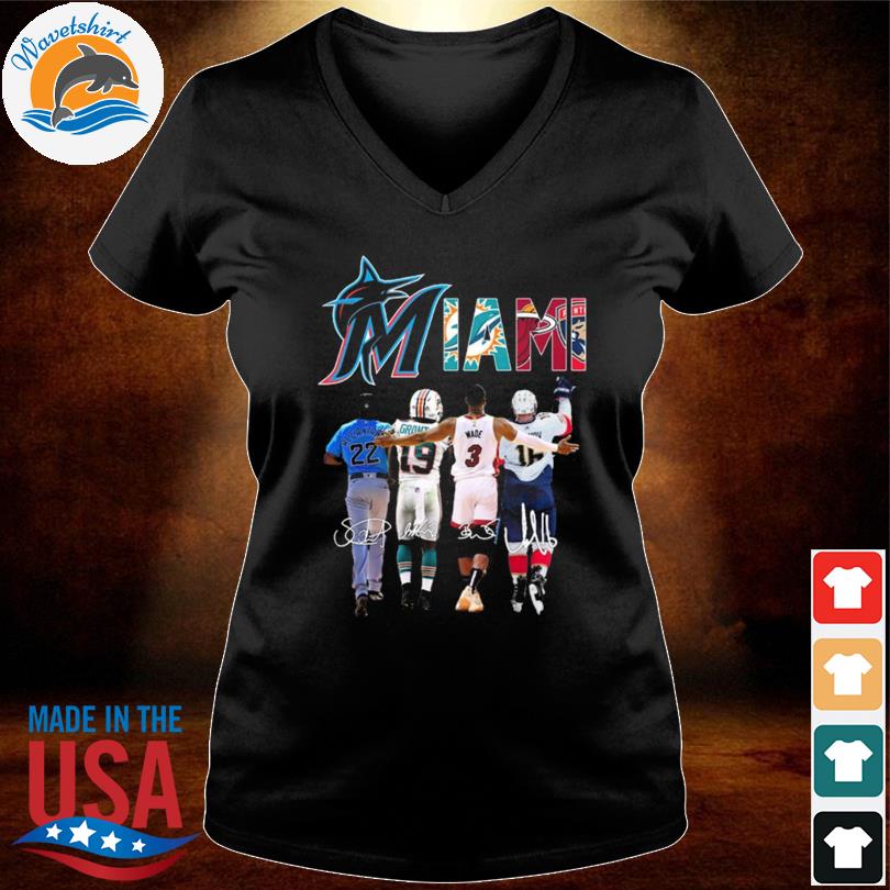 Official Miami Dolphins, Miami Heat, Miami Marlins and Florida Panthers  shirt, hoodie, sweater, long sleeve and tank top