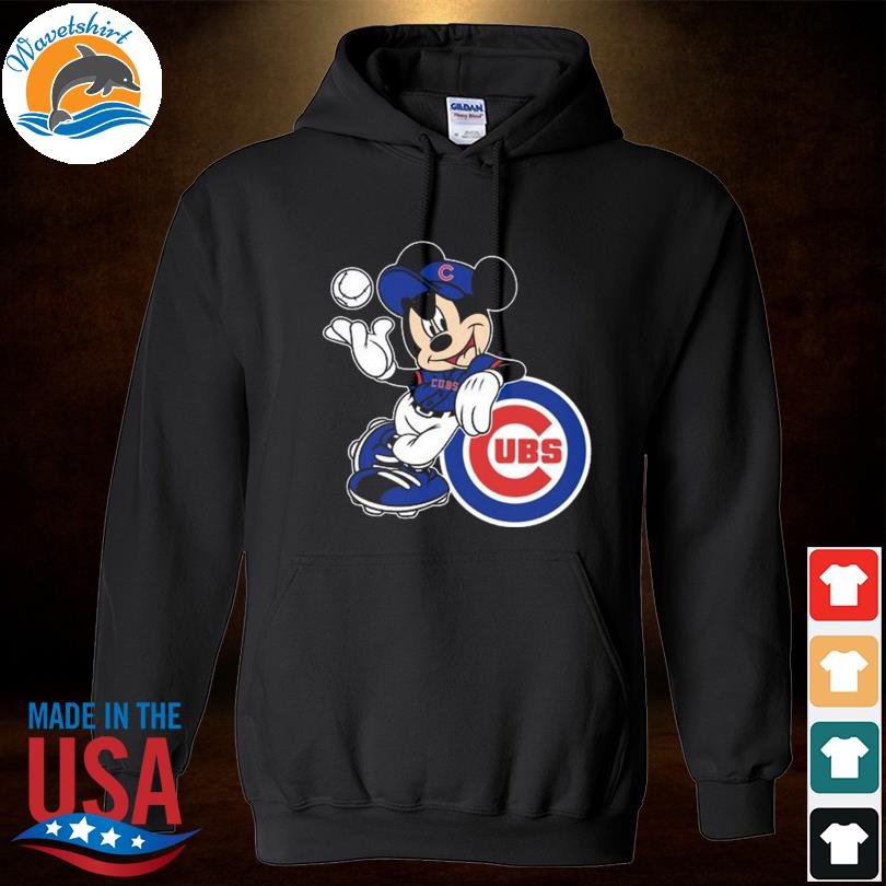 Mickey Mouse Hat Chicago Cubs logo baseball 2023 shirt, hoodie