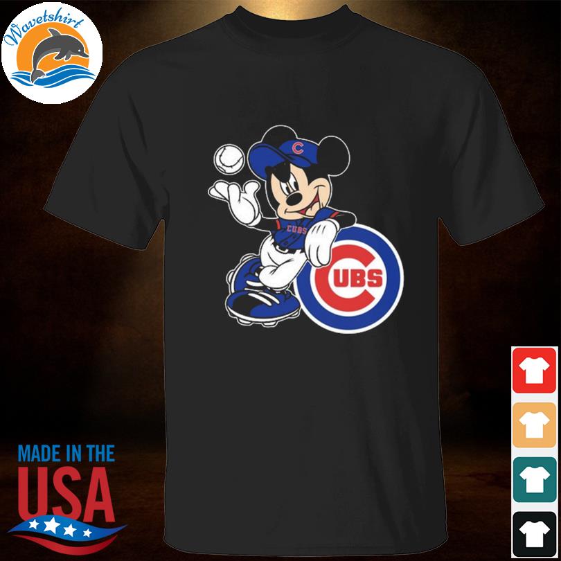 Nice mickey Mouse Hat Chicago Cubs logo baseball 2023 shirt
