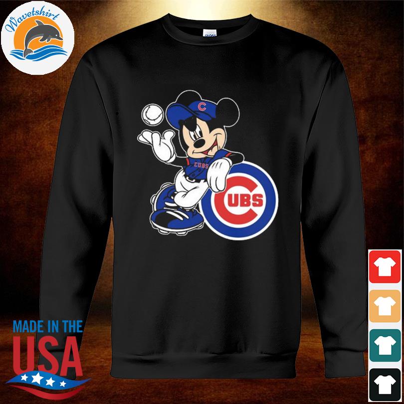 Mickey Mouse Baseball Chicago Cubs t-shirt, hoodie, sweater, longsleeve t- shirt
