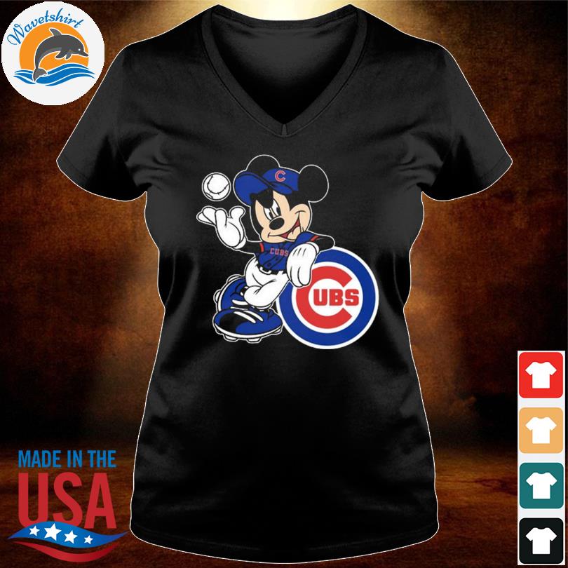 Mickey Mouse Baseball Chicago Cubs Shirt - 2020 Trending Tees