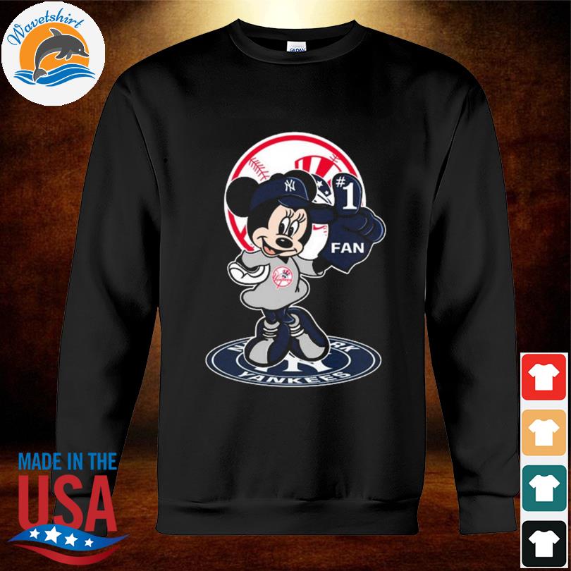 Mickey Mouse Hat New York Yankees logo baseball 2023 shirt, hoodie,  longsleeve tee, sweater