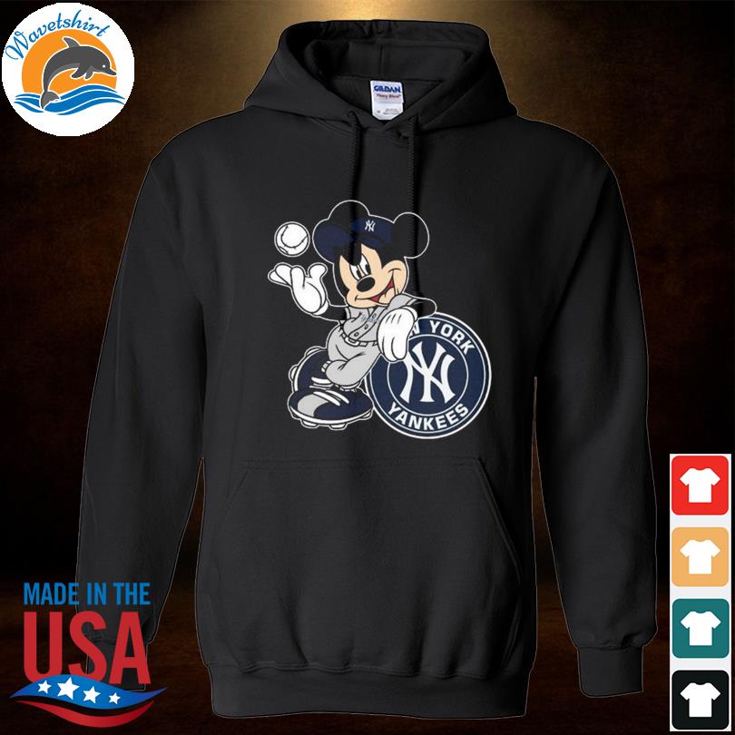 Mickey mouse new york yankees logo shirt, hoodie, sweater, long sleeve and  tank top