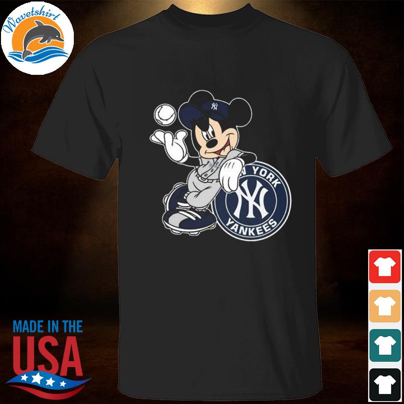 Mickey mouse new york yankees logo shirt, hoodie, longsleeve tee