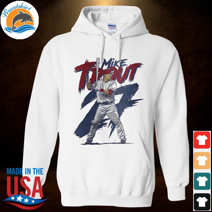 Mike Trout Los Angeles Angels pullover hoodie