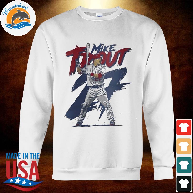 Mike Trout Los Angeles Angels Fade Away shirt, hoodie, sweater and