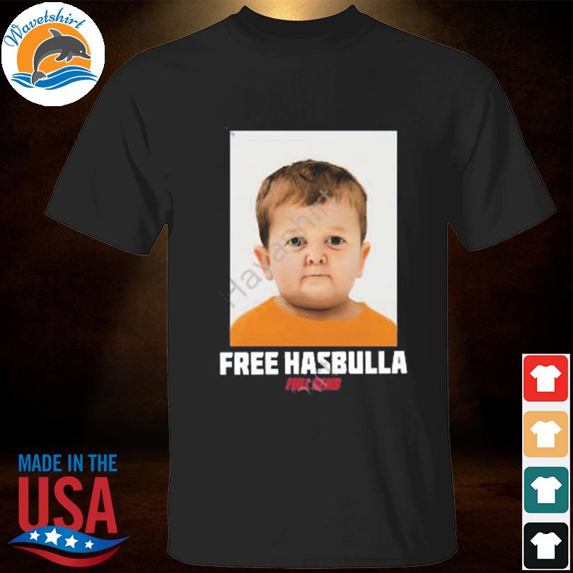 Official Free Hasbulla Mugshot Shirt